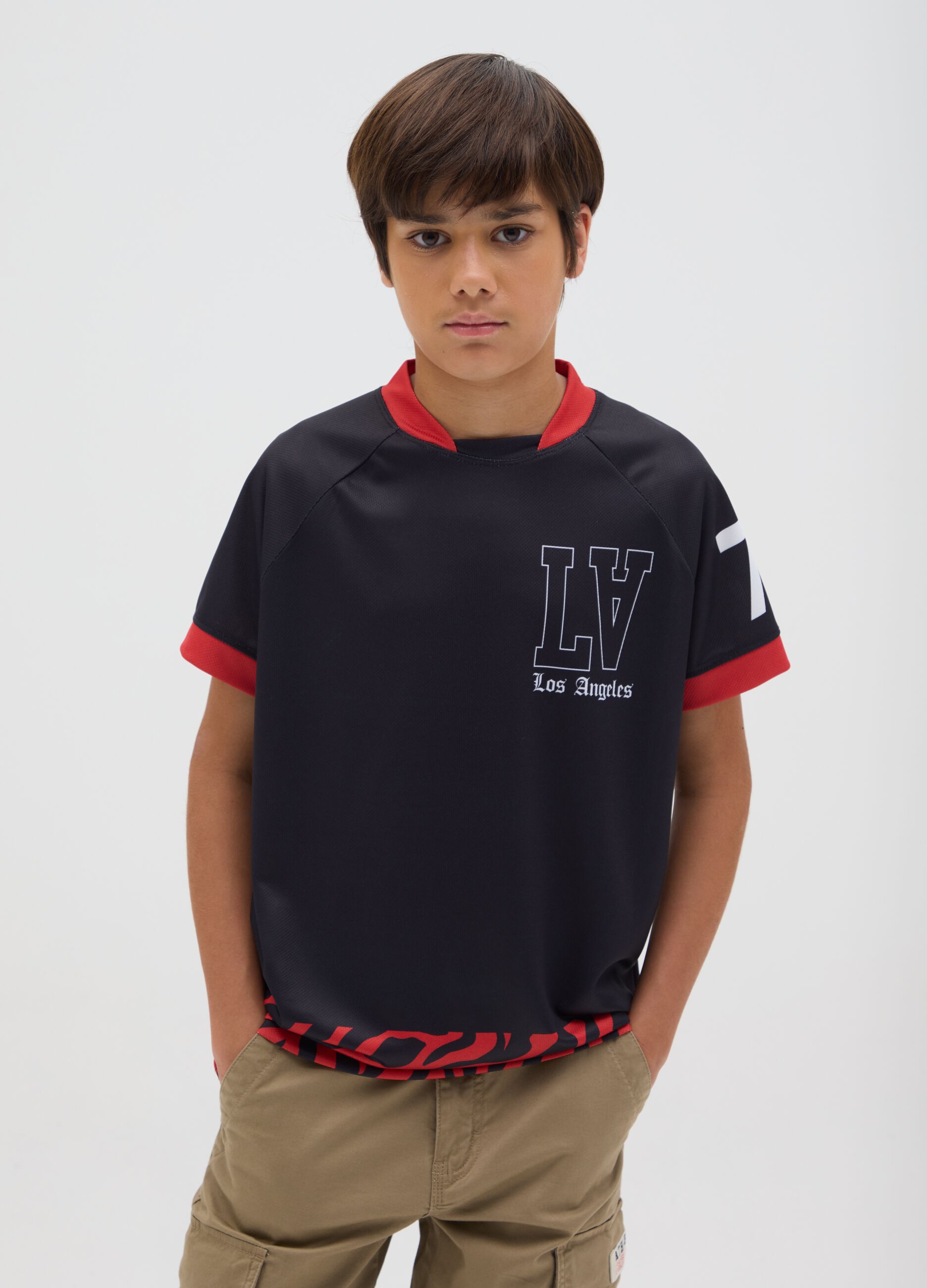 Children's multicolour t-shirt with print