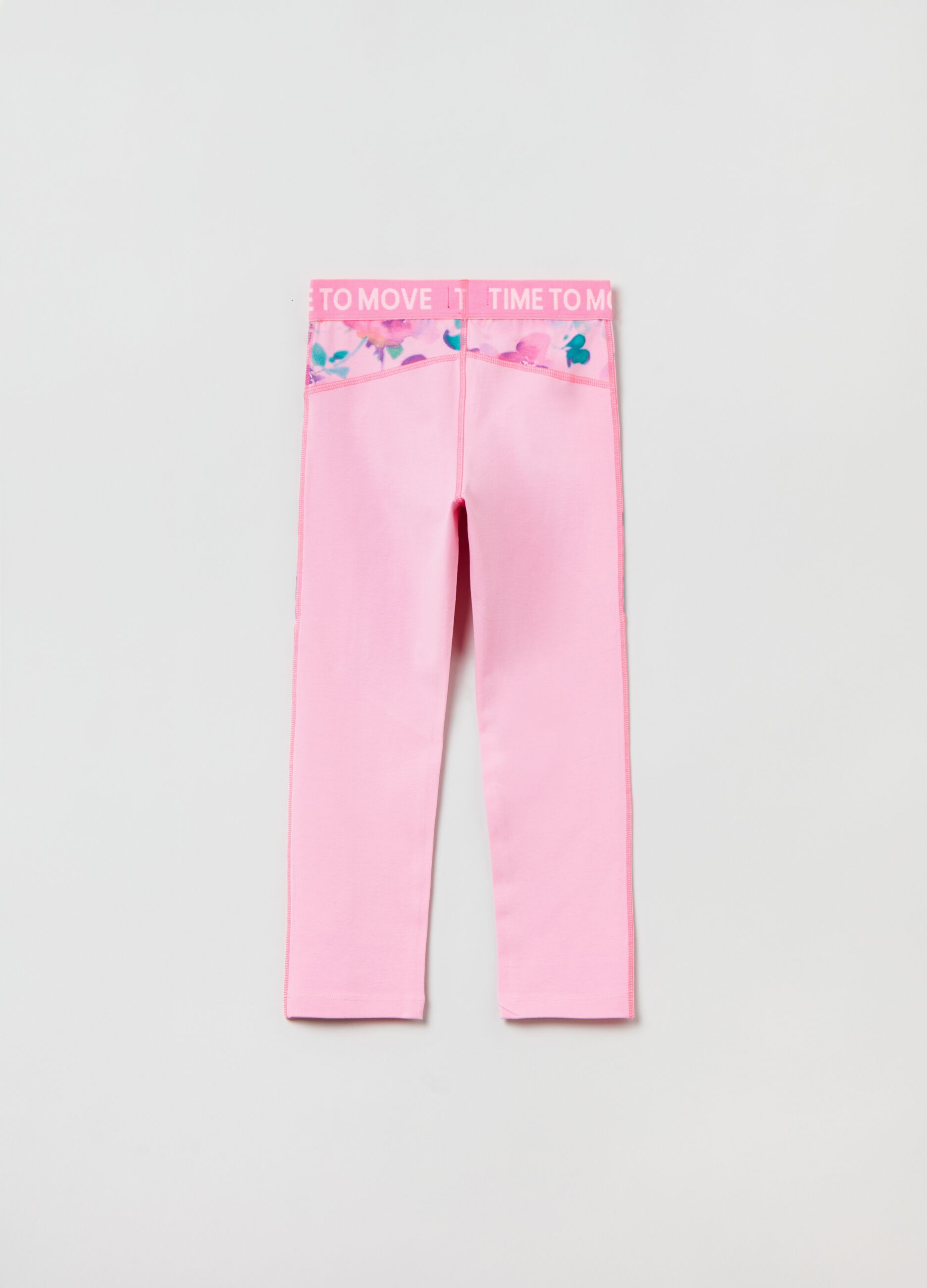 Leggings a tre quarti con stampa_1