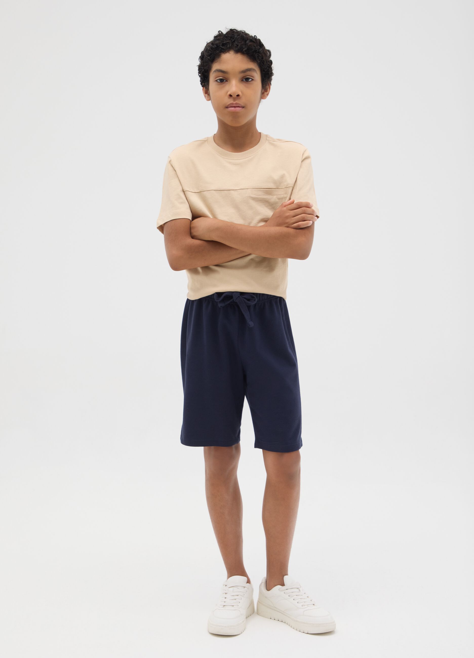OVS Kids pure cotton blue shorts
