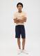 Boys&rsquo; blue shorts in 100% cotton with regular fit_0