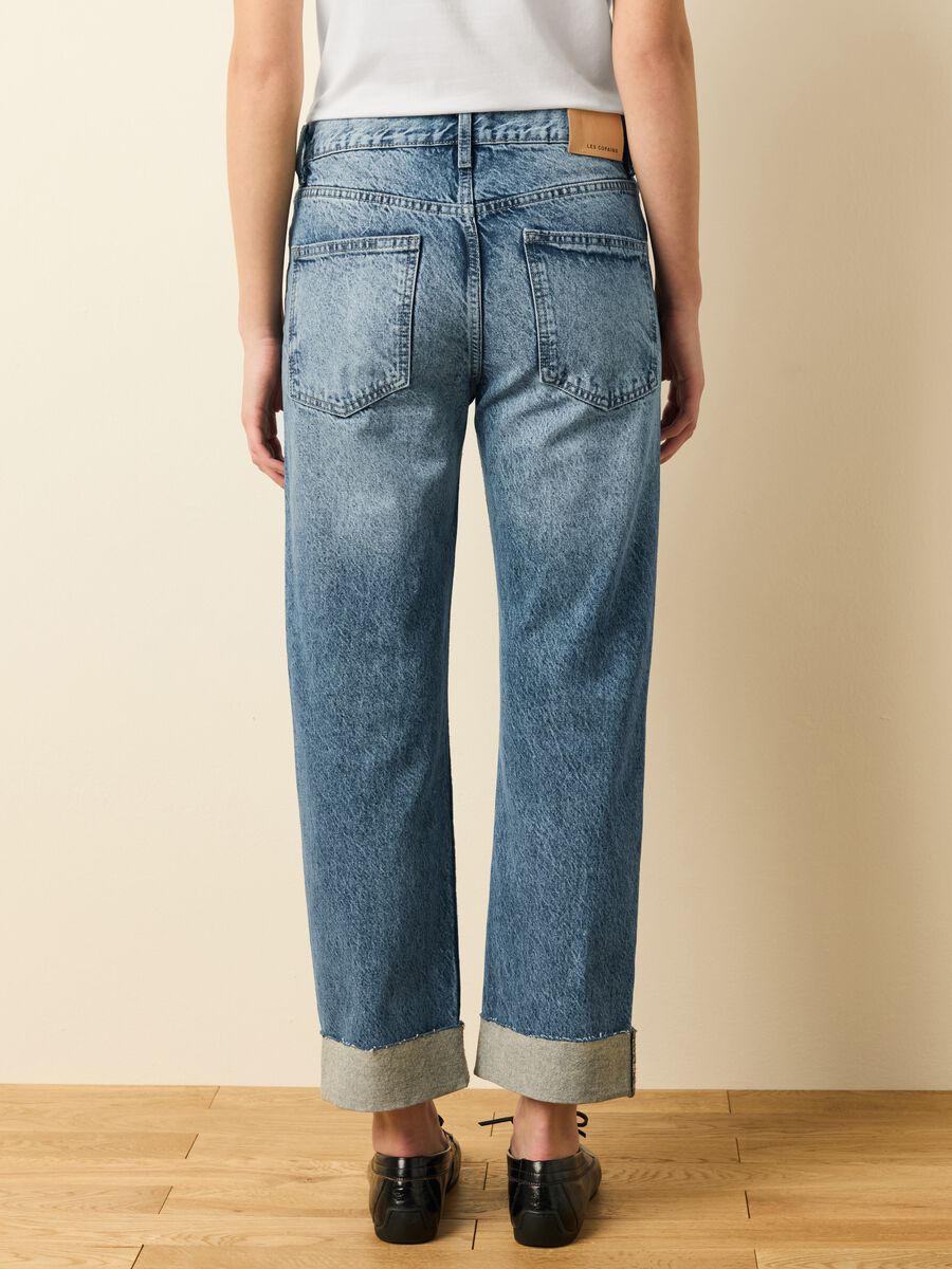 Relaxed-fit ankle jeans with turn-ups_2