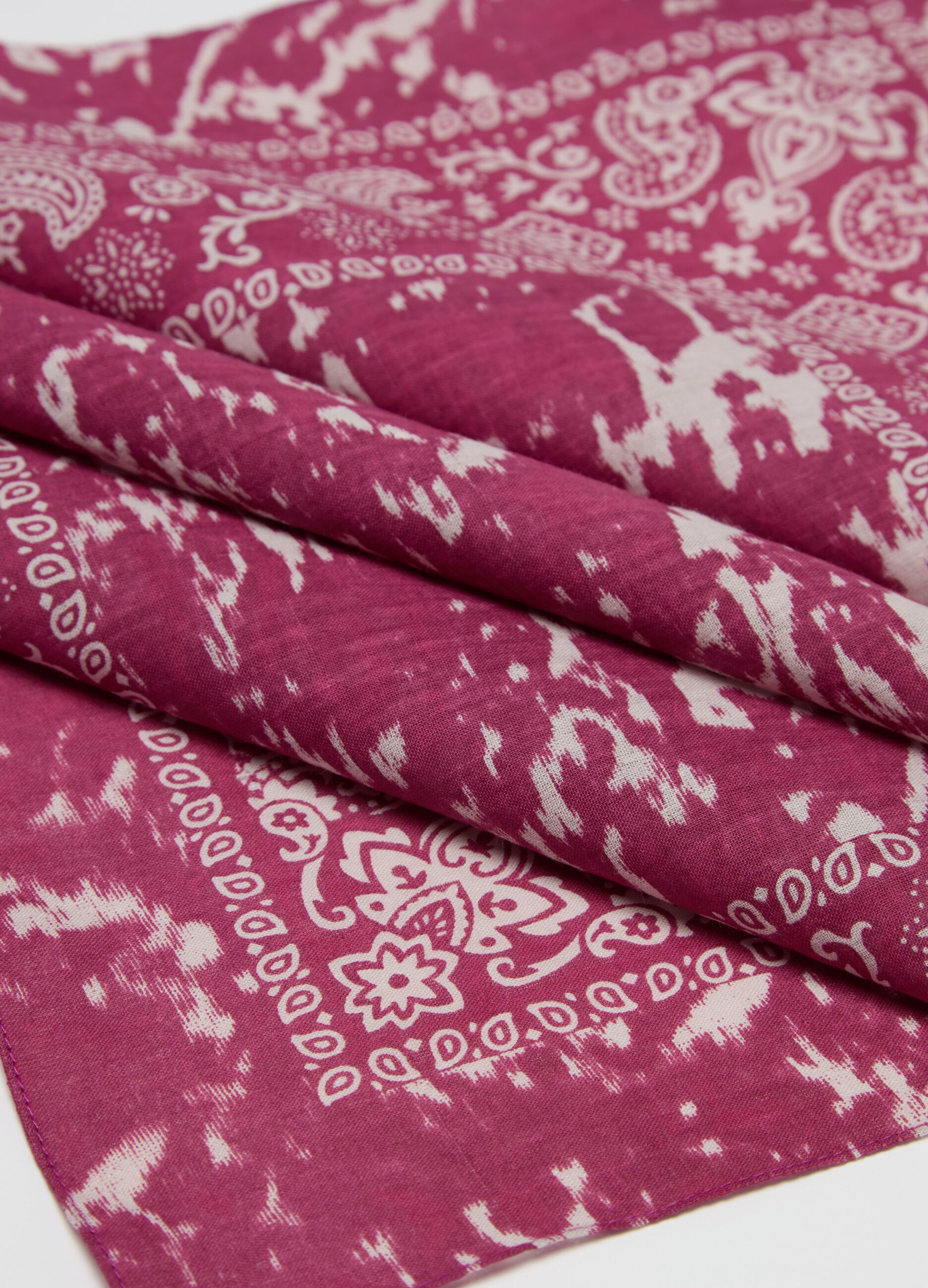 ALTAVIA WITH DEBORAH COMPAGNONI bandana with paisley print