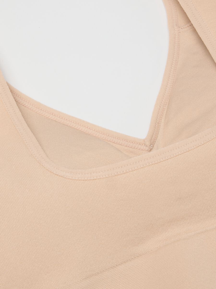 Beige Full Coverage Bra_5