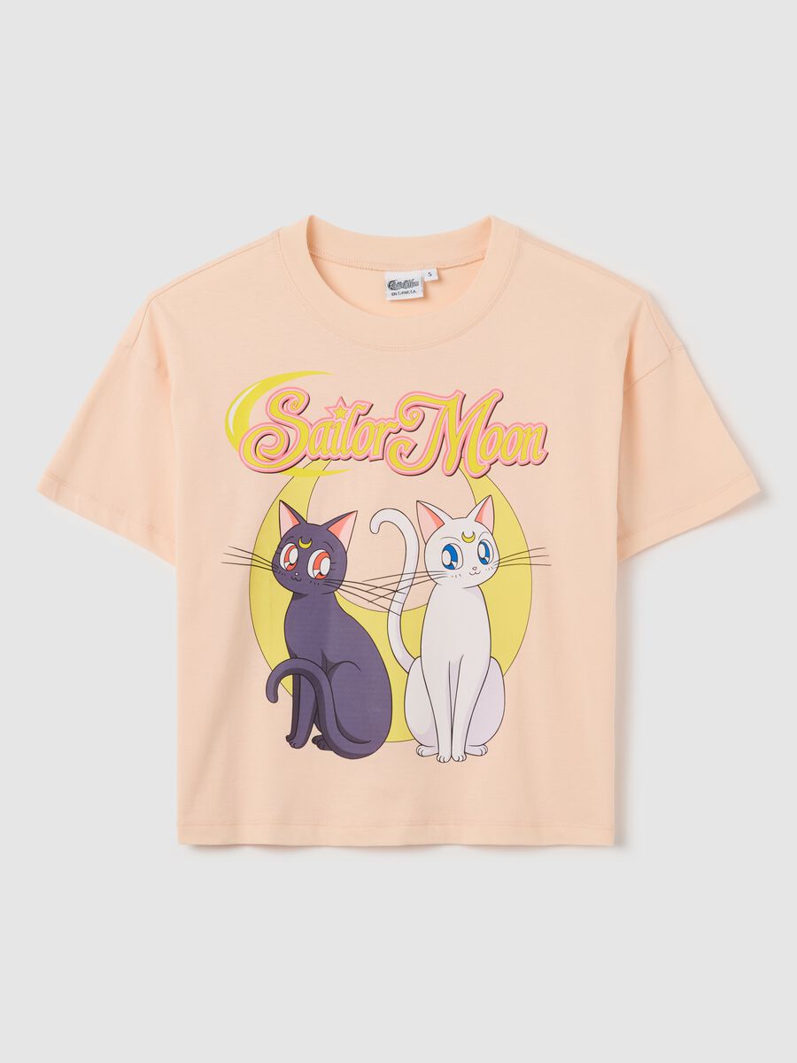 Short-sleeved T-shirt with Sailor Moon print_4