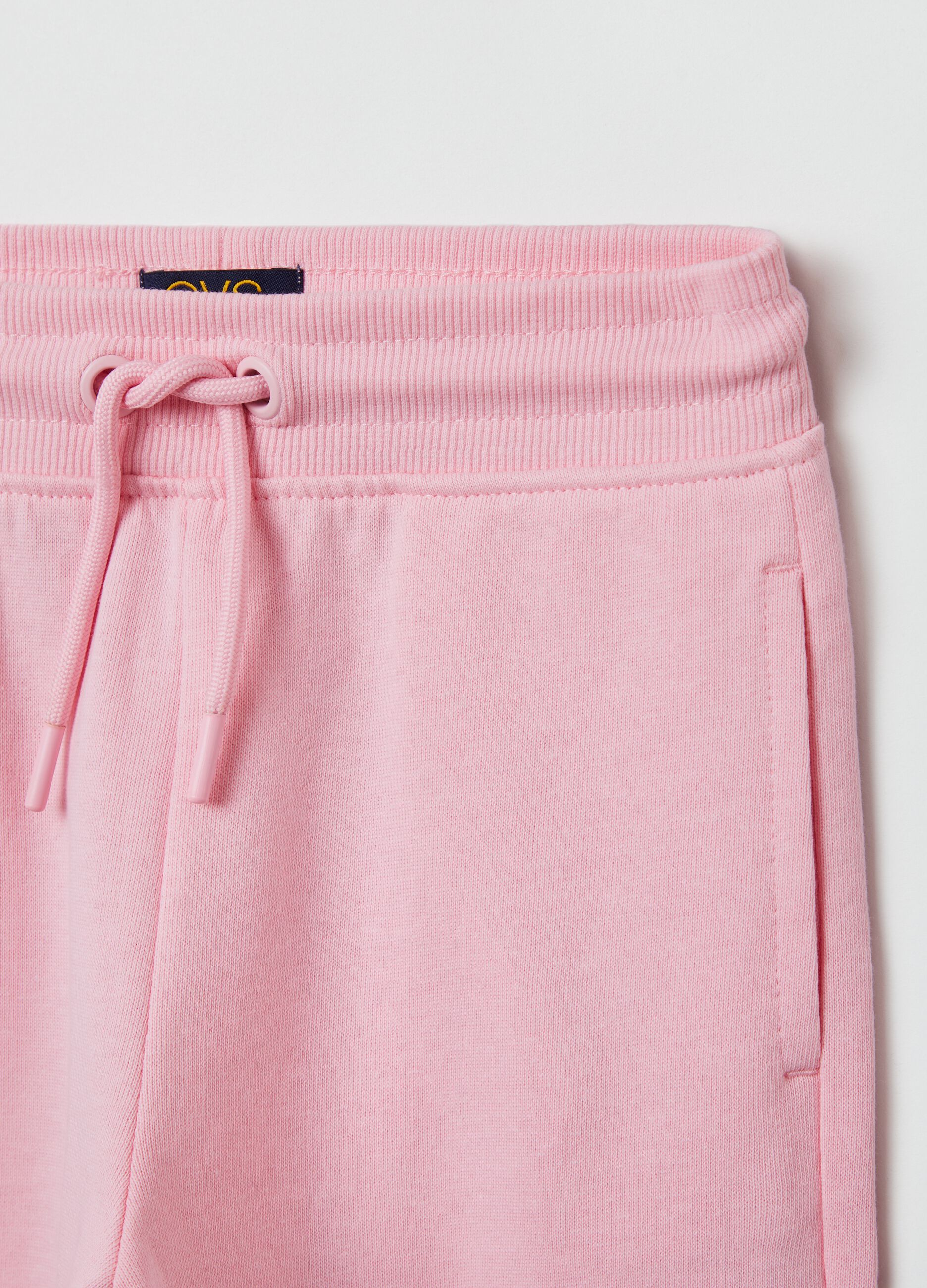 Joggers in felpa con coulisse_2