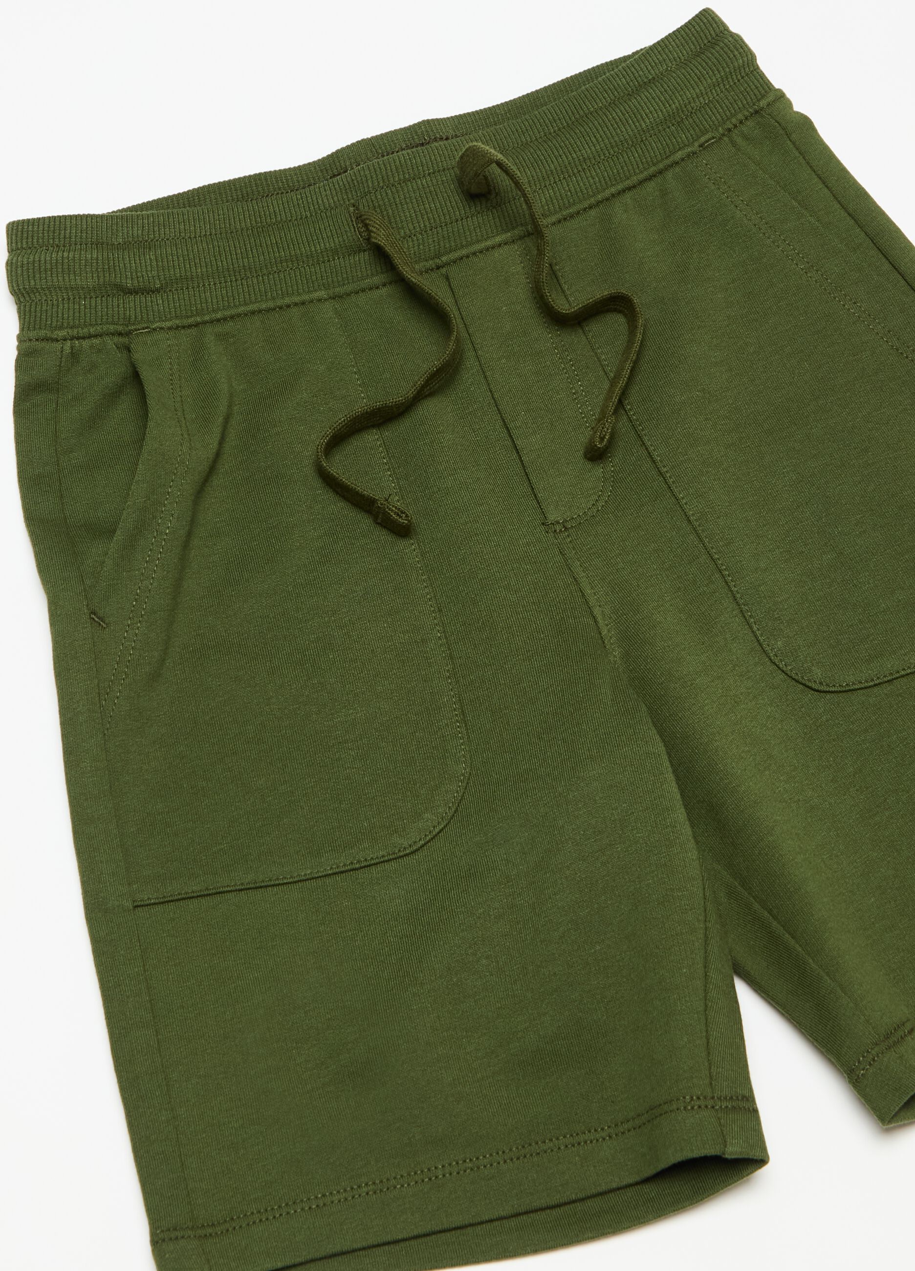Jogging set in cotone con stampa