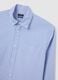 Multicolour easy iron striped cotton blend shirt_5