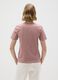 Pink regular fit pure cotton t-shirt_2