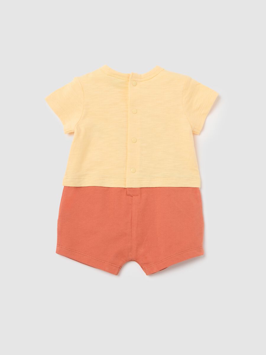 Organic Cotton Baby Lion Romper_1