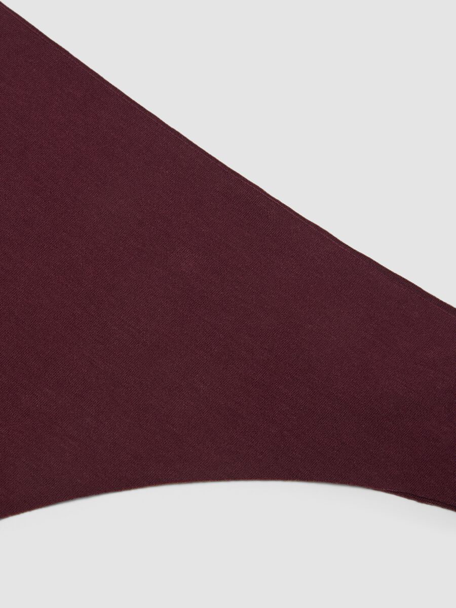 Purple organic stretch cotton Brazilian briefs_5