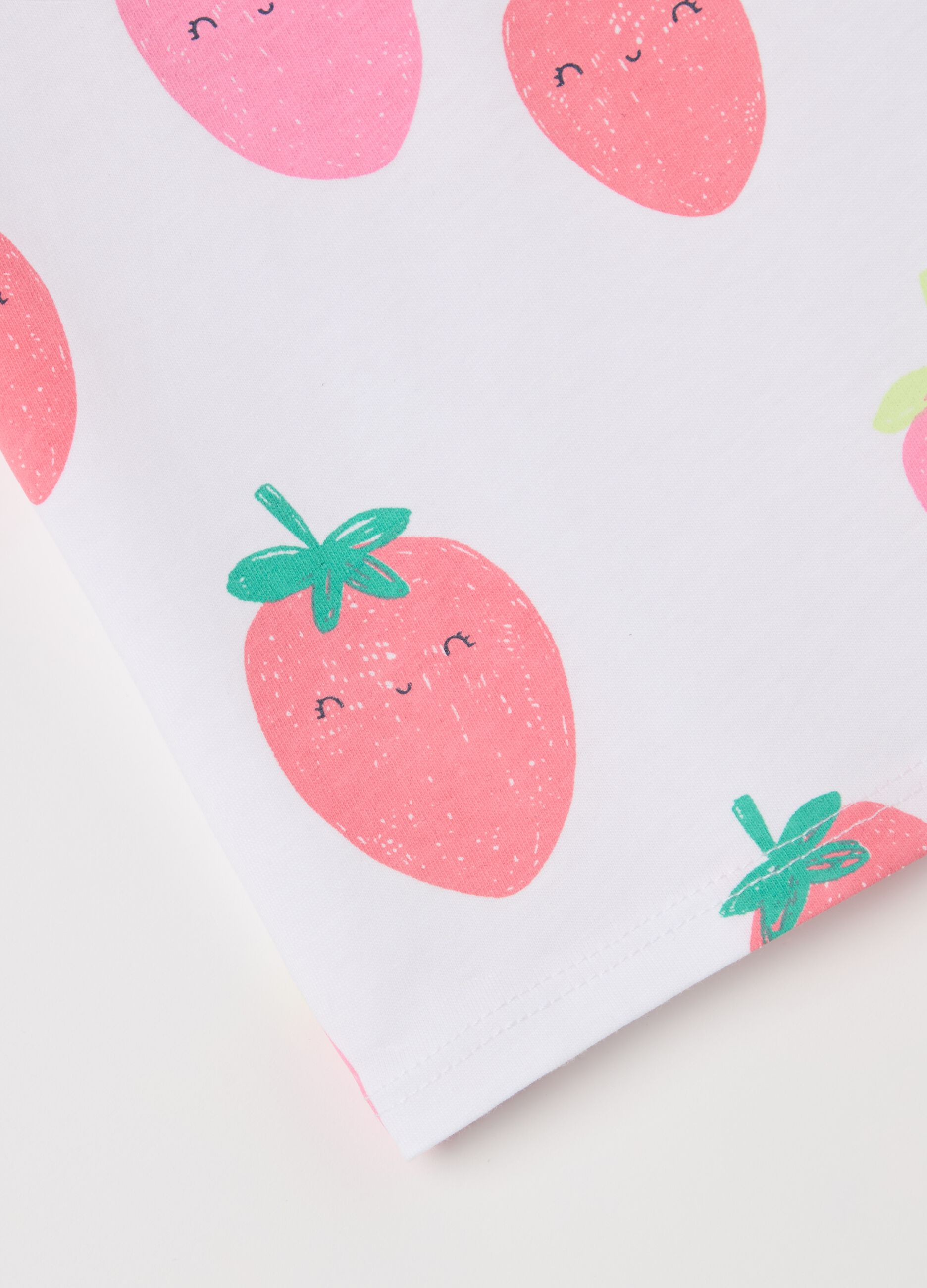 Cotton T-shirt with print