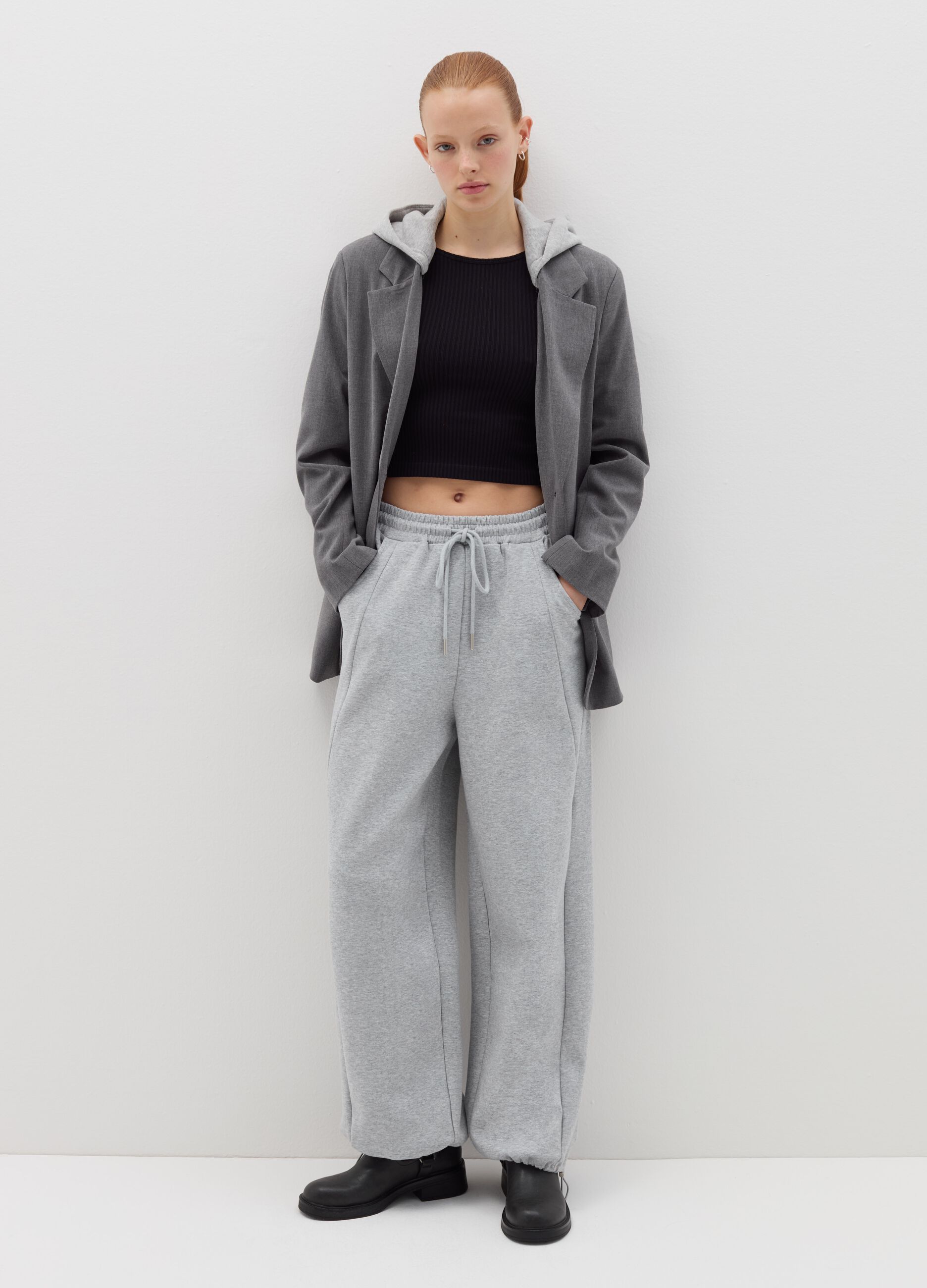 Joggers with drawstring