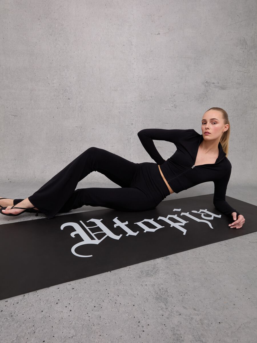 Jersey Yoga Pants Black_5