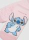 2-pack of pink organic cotton anti-slip socks with Lilo & Stitch print_2