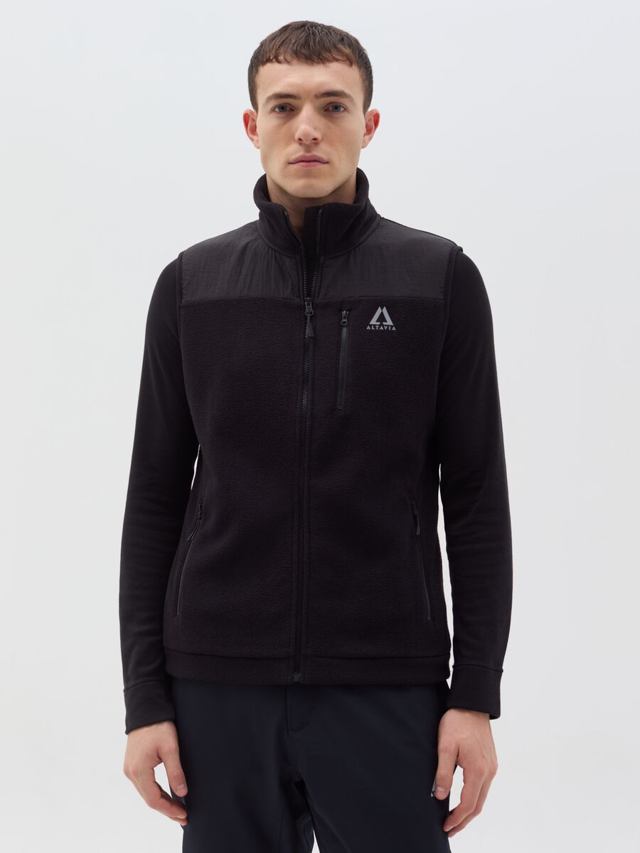Altavia by Deborah Compagnoni full-zip fleece gilet_0