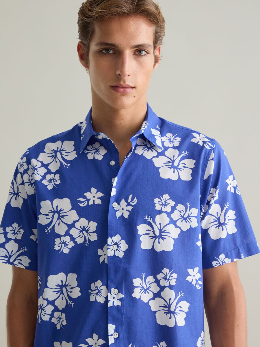 Men's Multicolour Pure Cotton Regular Fit Shirt_3