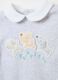 Organic cotton onesie with feet and application_2