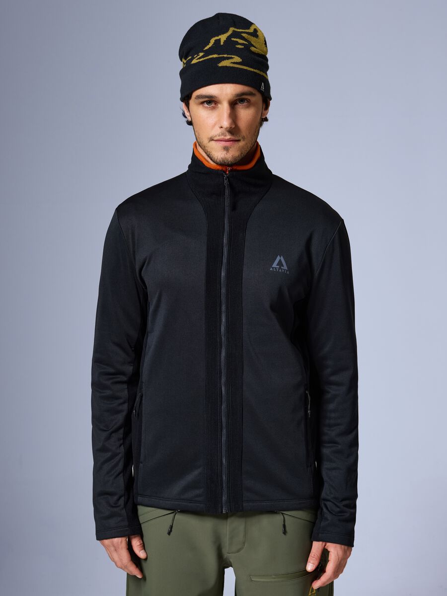 ALTAVIA WITH DEBORAH COMPAGNONI Full Zip Waffle Fleece_1