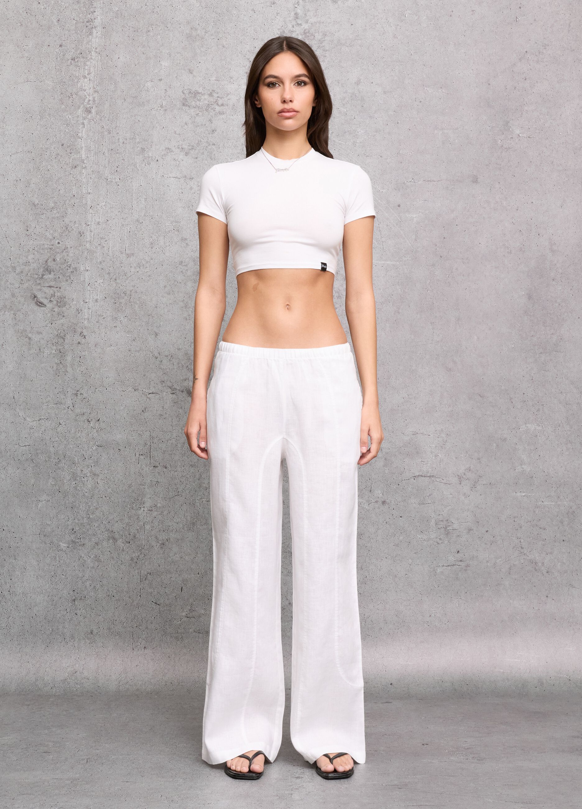 Crop T-shirt White