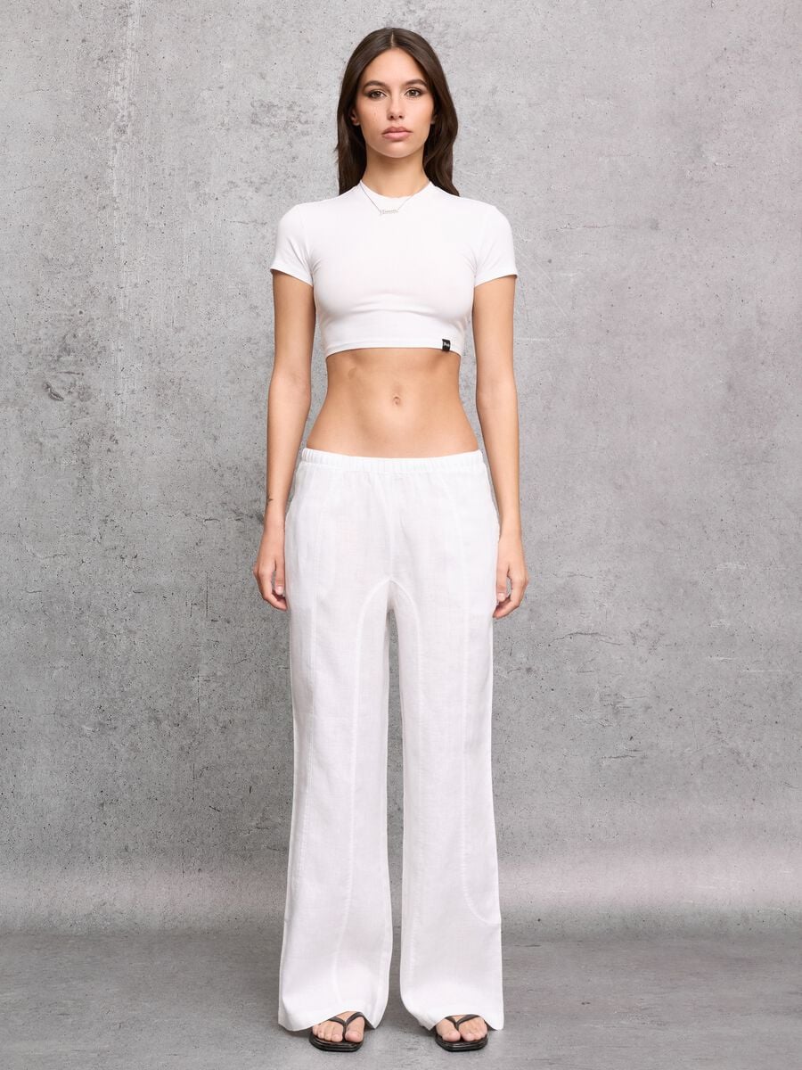 Crop T-shirt White_4
