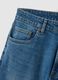 Slim Fit Blue Denim Cotton Jeans_5