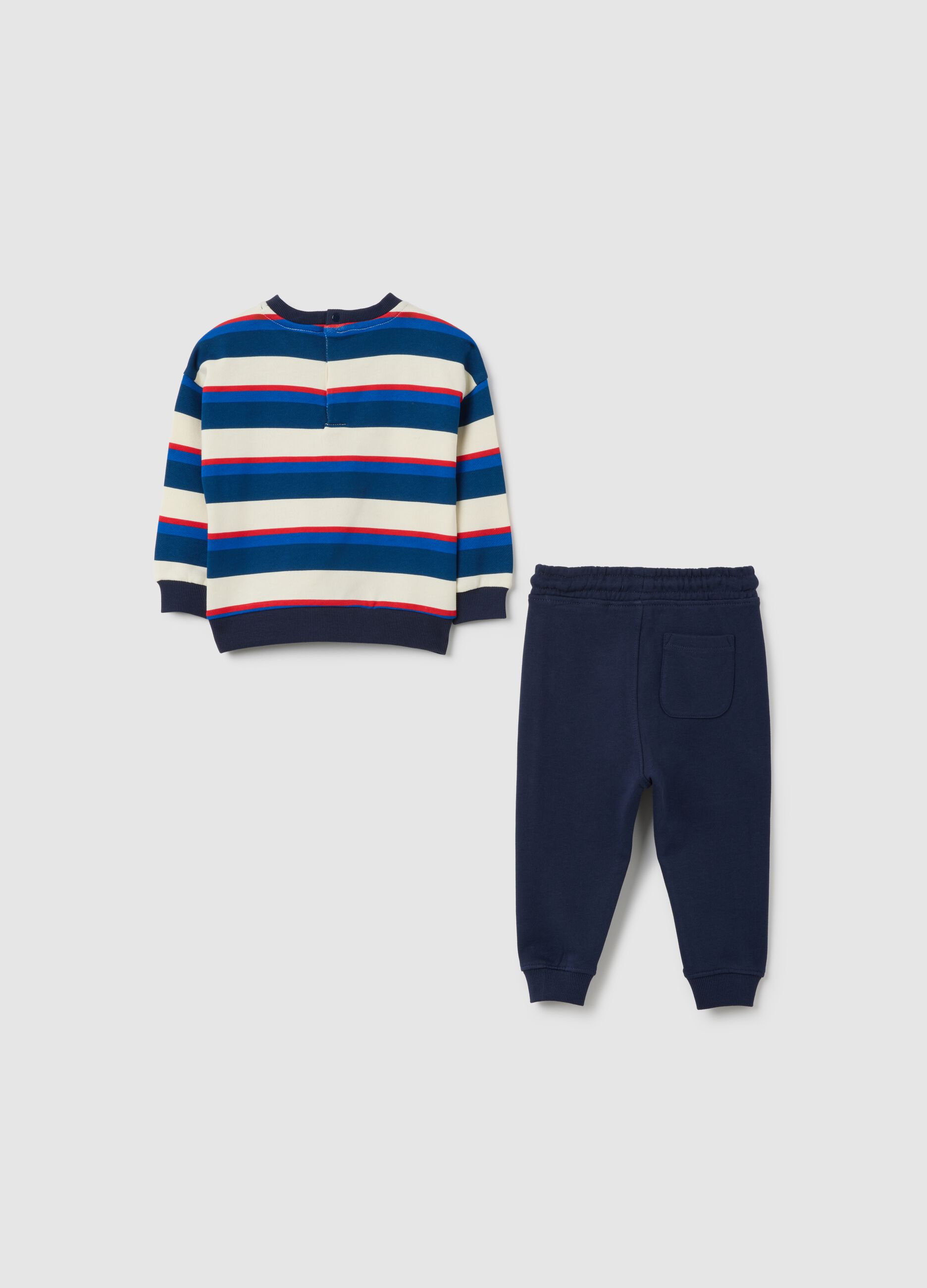 Multicolor regular fit pure cotton baby outfit