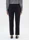 Black Slim Elasticated Trousers_2