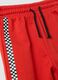 Completo jogging rosso e bianco Ducati in puro cotone per bimbo over fit_2