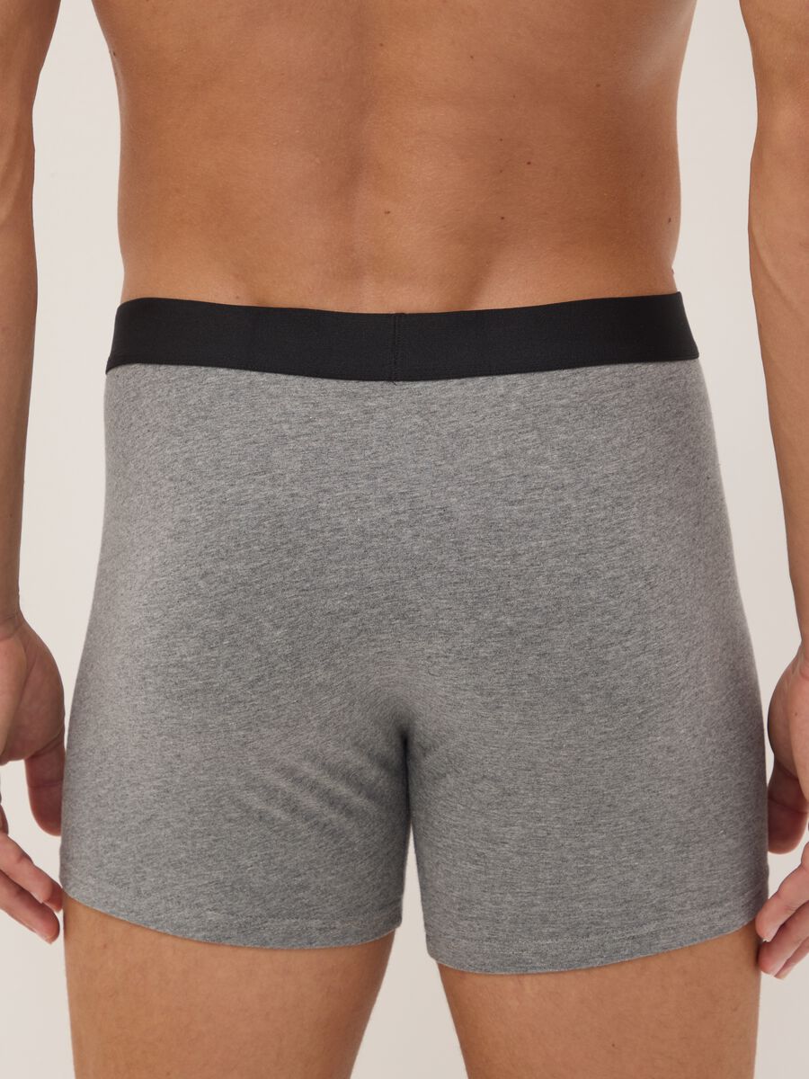 Men&rsquo;s multicolour organic stretch cotton midi boxer shorts (3-pack)_2