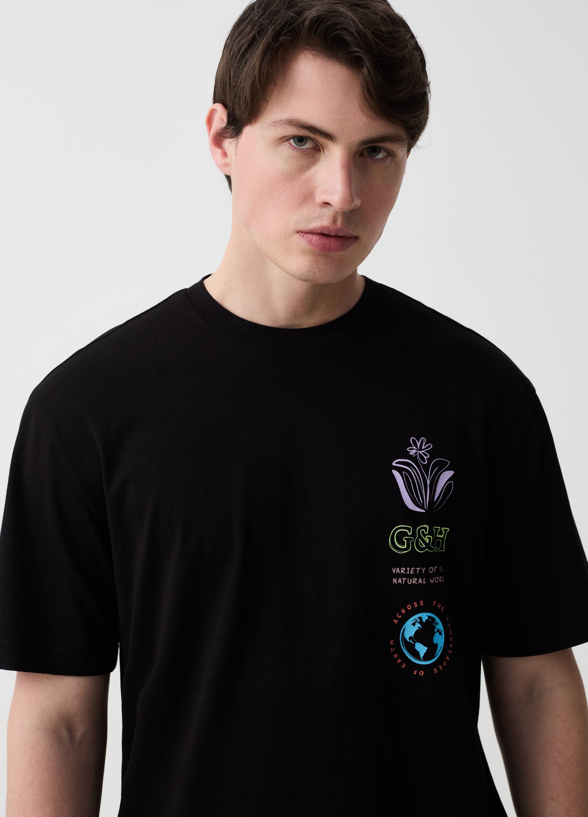 Ovs T-shirt in cotone con stampa