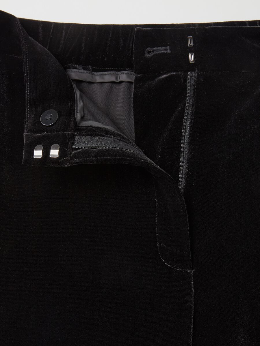 Wide-leg trousers in velvet_5