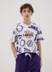 Oversized multicoloured pure cotton set for boys - Lakers_1