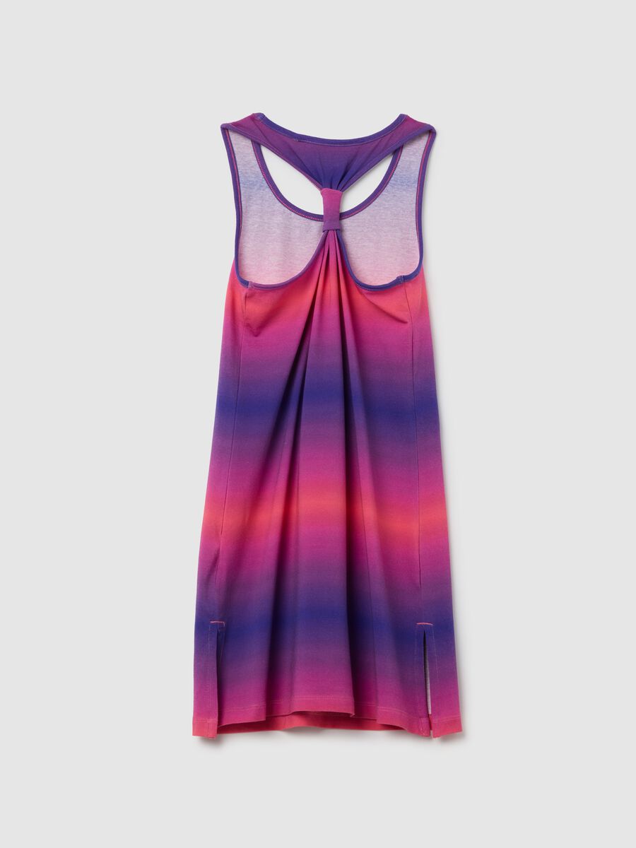 Abito da ragazze in cotone multicolor regular fit_4