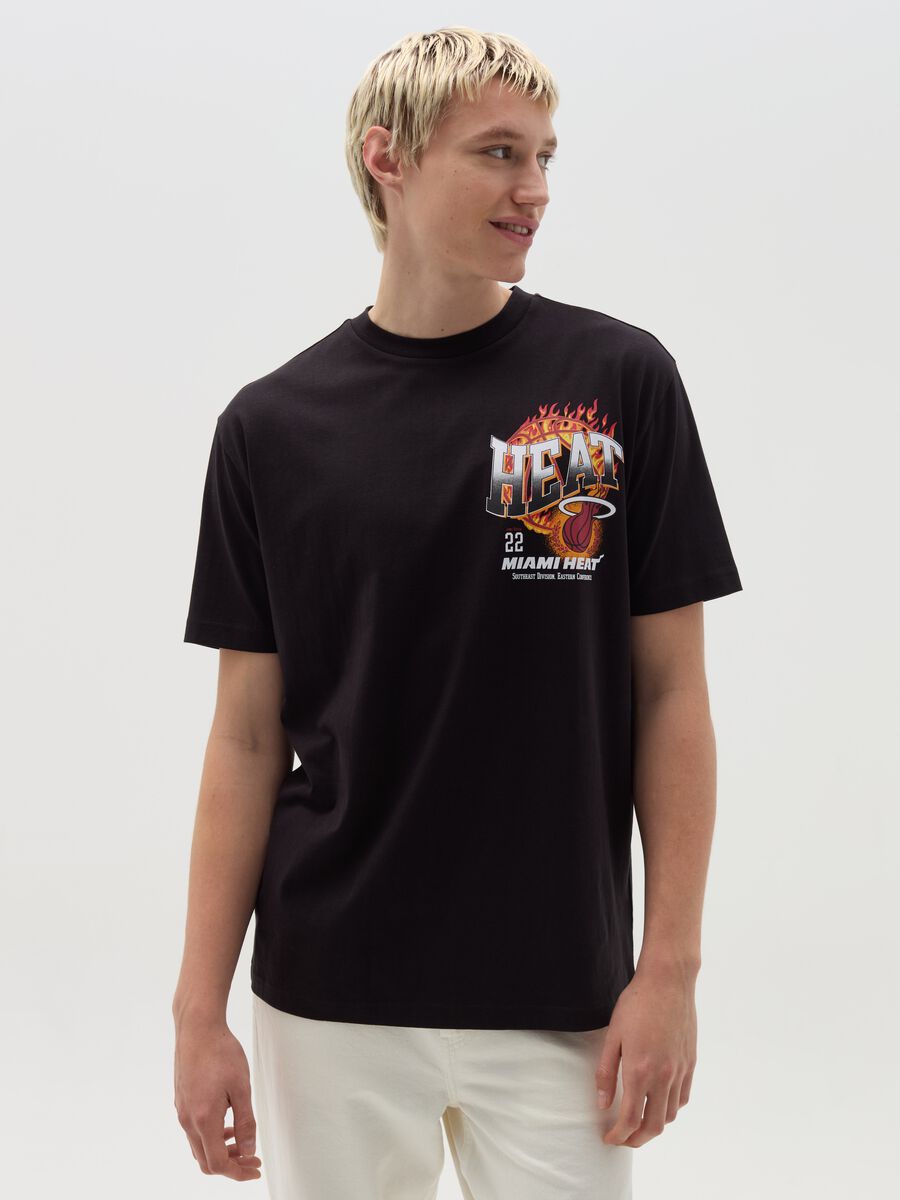 T-shirt with Miami Heats print_0