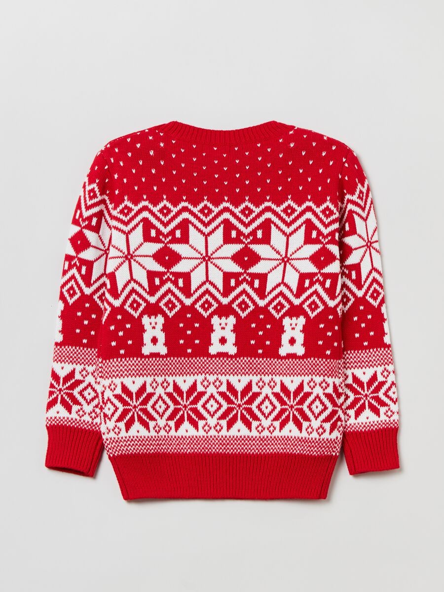Pullover con lavorazione Fair Isle_1