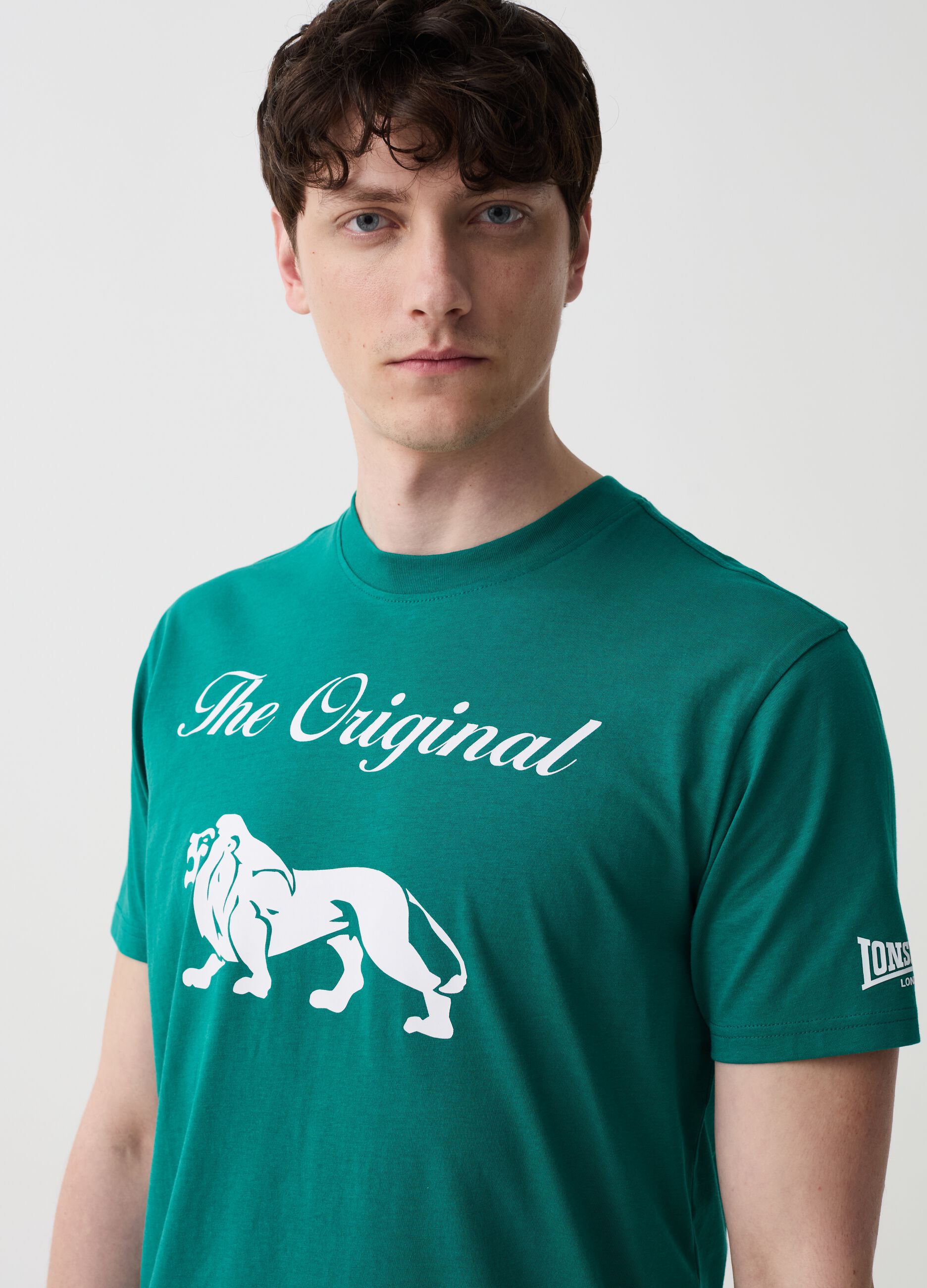 Ovs T-shirt in cotone con stampa logo