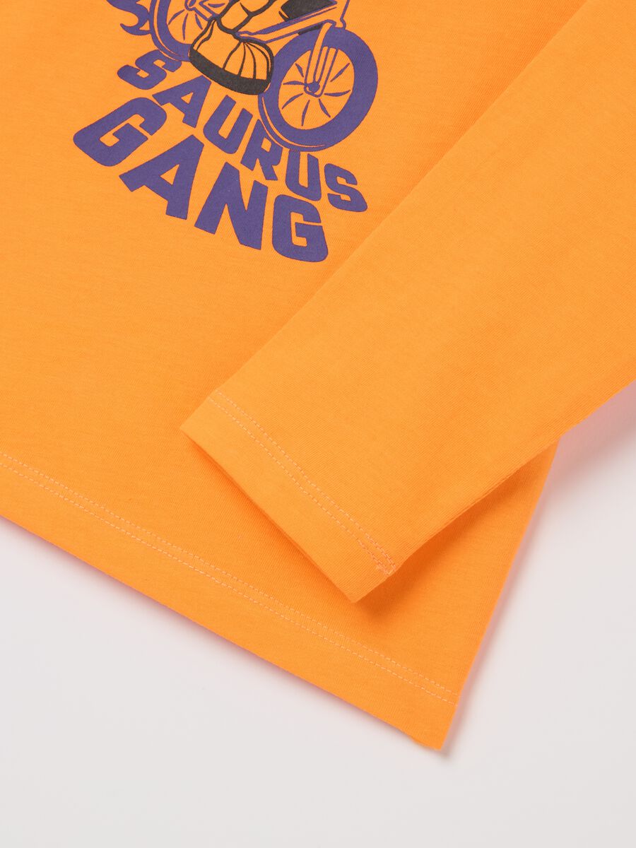 Long-sleeved T-shirt in cotton with print_3