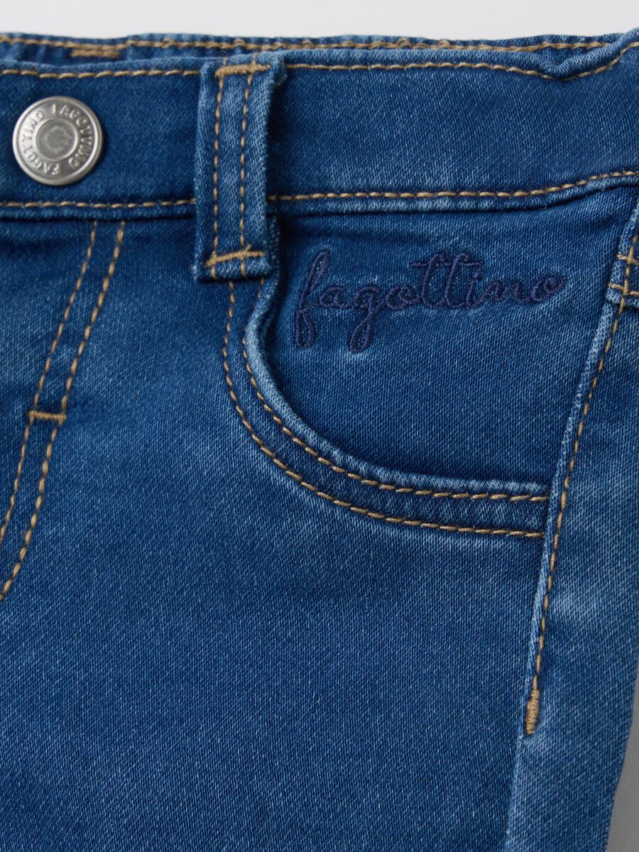 French Terry jeans with five pockets_2