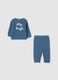 Newborn Set in Pure Blue Cotton_0