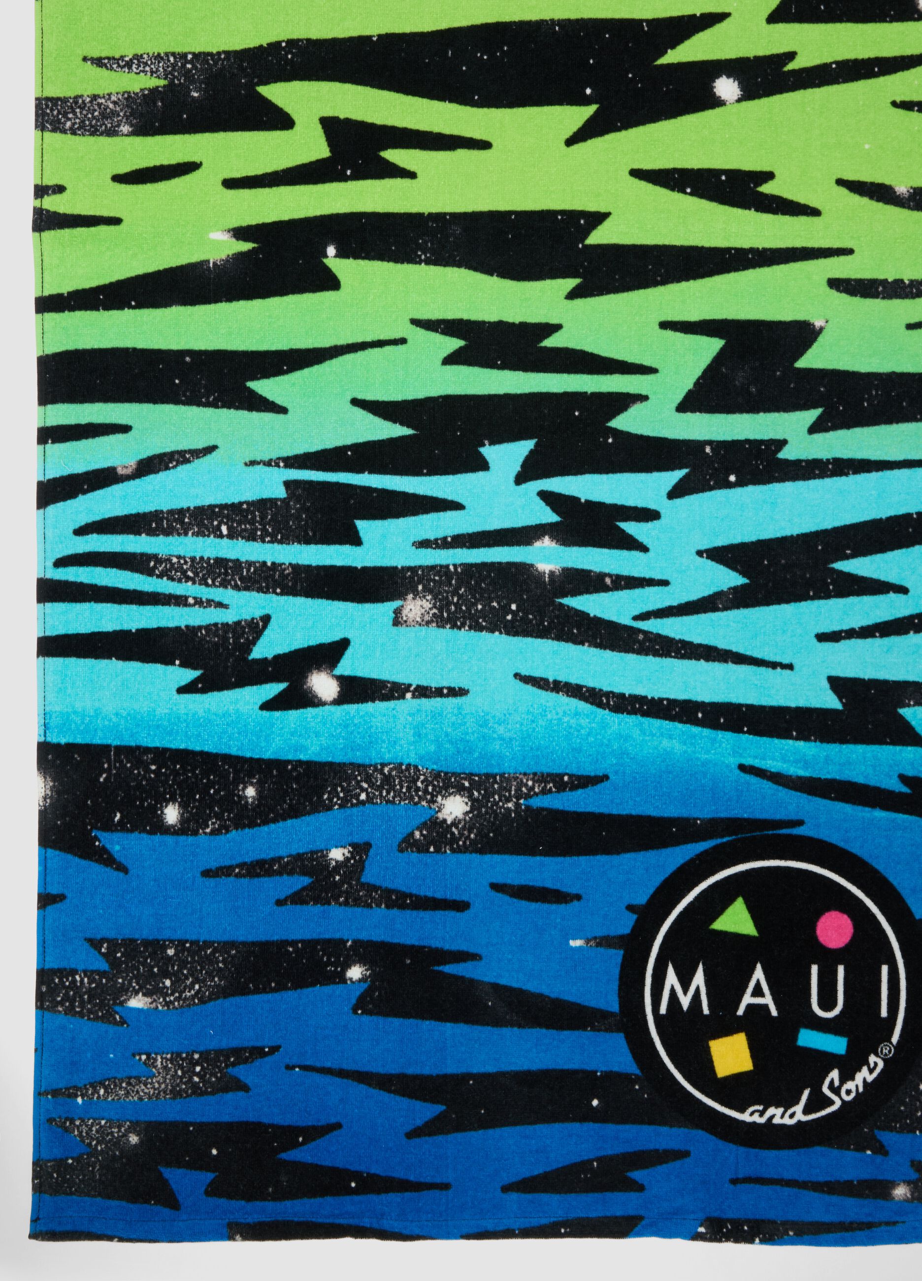 Multicolour pure cotton beach towel