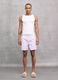 Pastel Lilac Cargo Swim Shorts_0