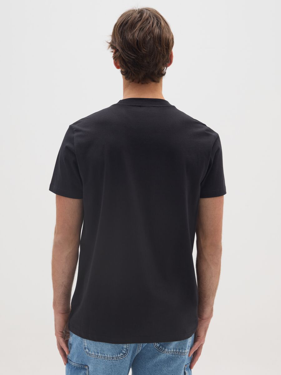 Black pure cotton T-shirt with Hard Rock Cafe print_2