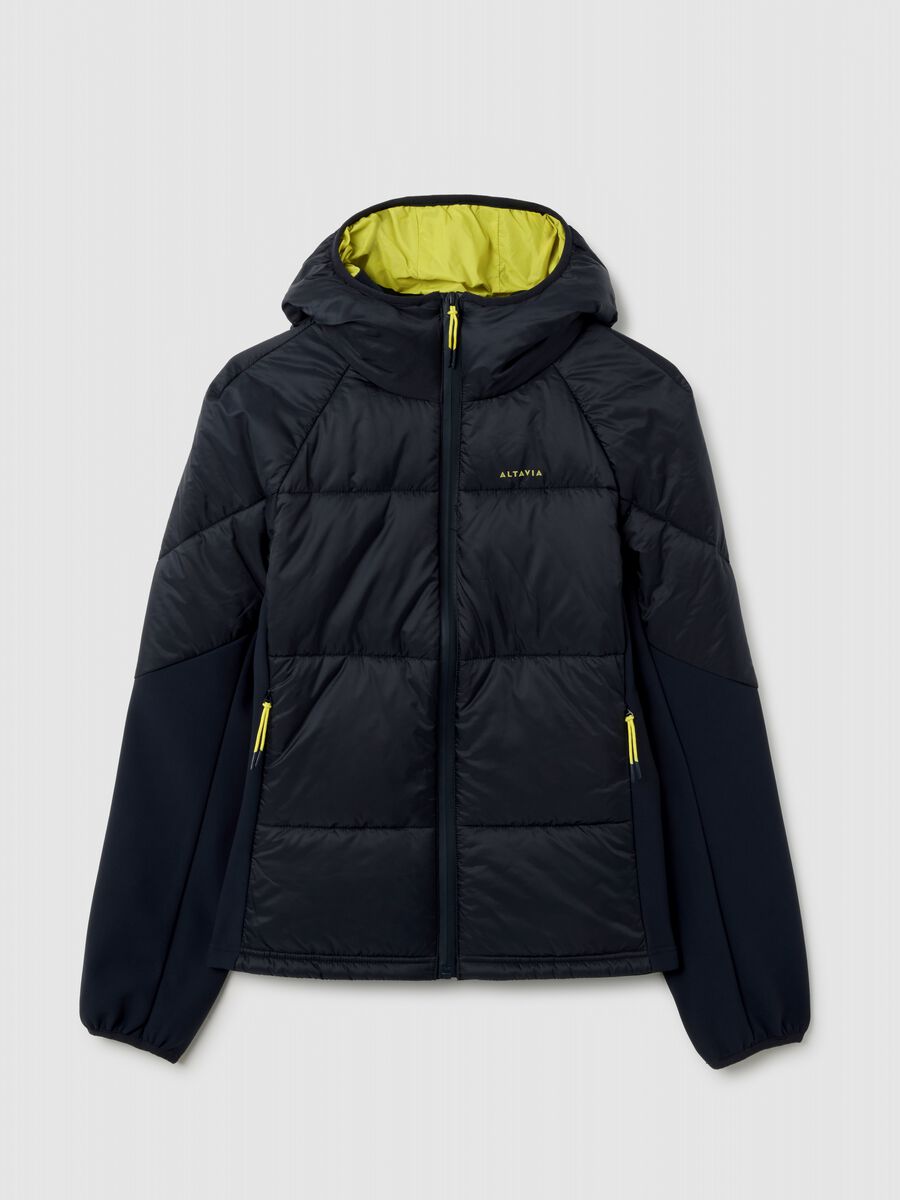 Giacca ibrida full zip con cappuccio ALTAVIA WITH DEBORAH COMPAGNONI_4