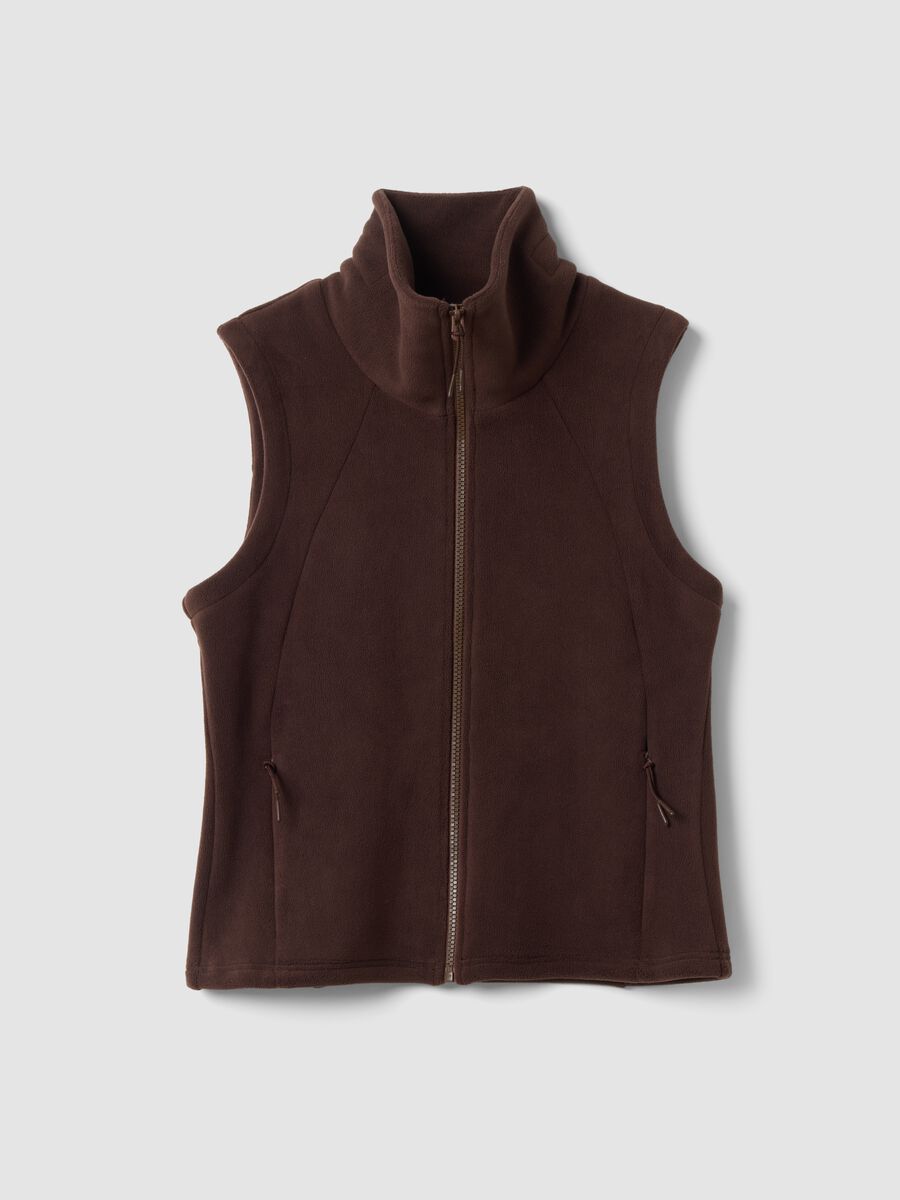 Gilet in Pile Full Zip 2 Way Stretch ALTAVIA WITH DEBORAH COMPAGNONI_4