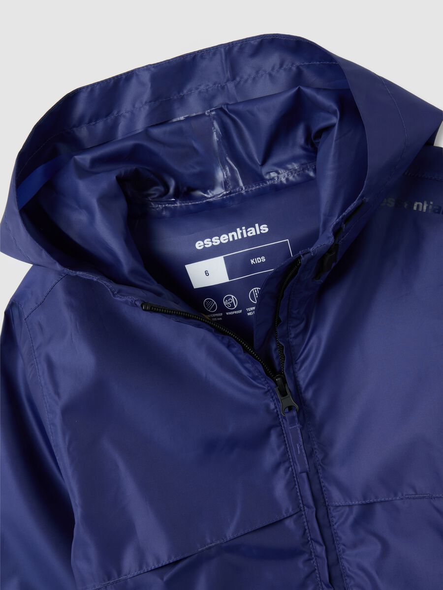 Blue girl's hooded jacket_6
