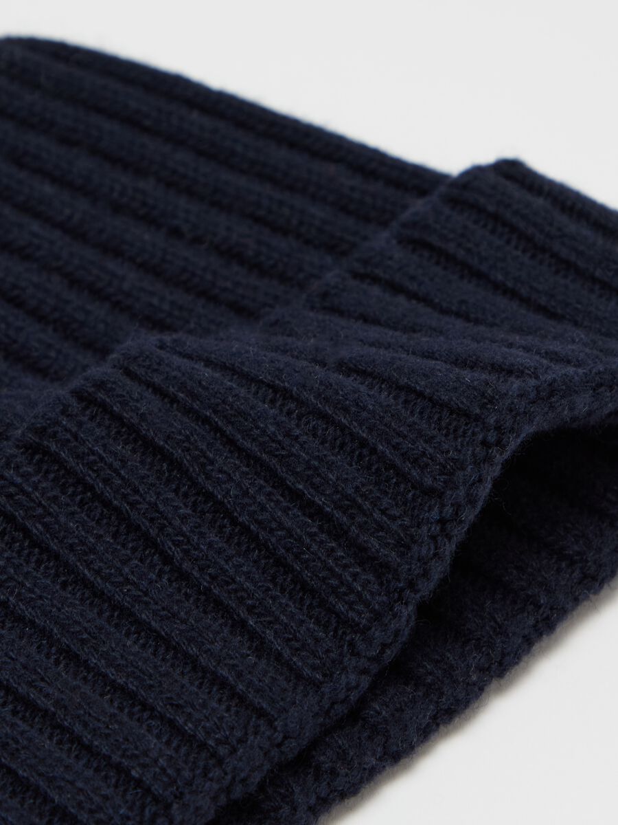 Quid ribbed wool hat_2