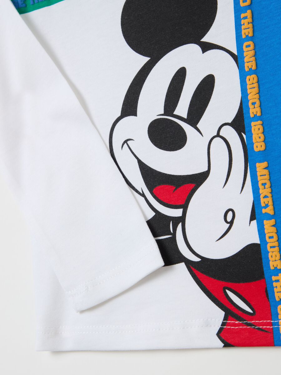 Long-sleeved T-shirt with Mickey Mouse print_2