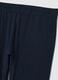 Blue Regular Fit Leggings_5