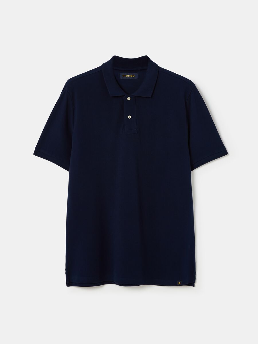 Supima cotton piquet polo shirt_3