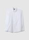 Pure Cotton Slim Fit White Shirt_4